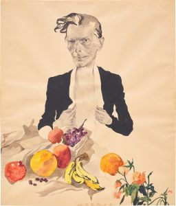 Salman Toor - Jinnah With Fruits