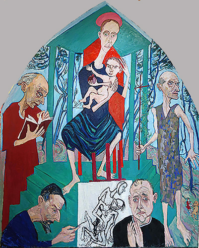 St Luke draws Madonna, 2017