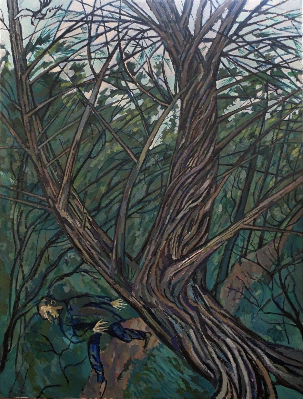 Cedar With Man_, 2019