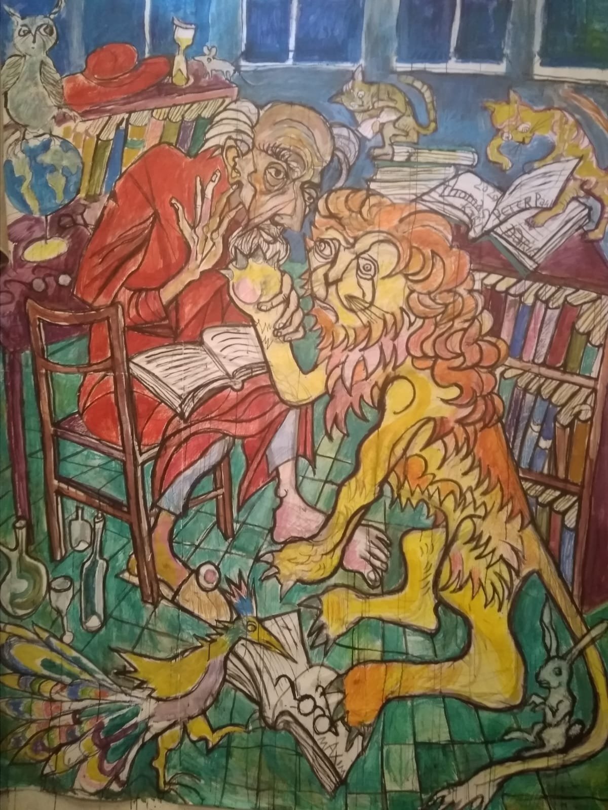 Jerome and the Lion, 2020