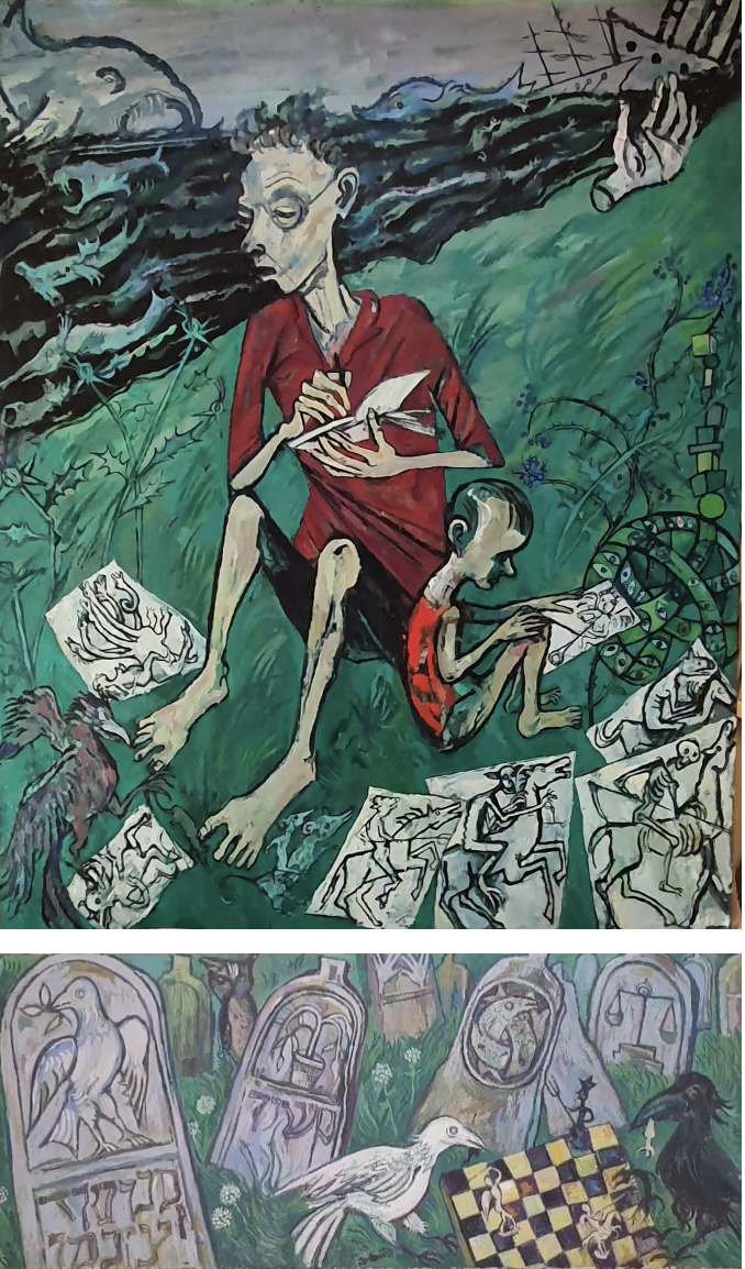 John of Patmos with Predella, 2022