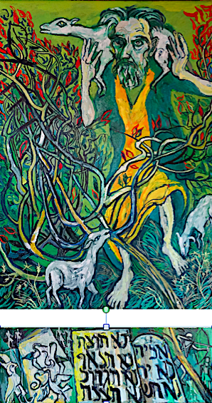 Moses in the Burning Bush with Predella