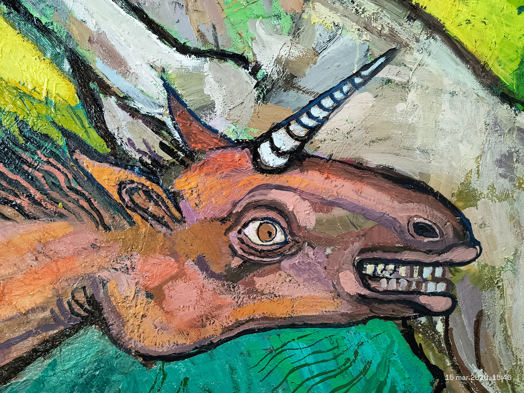 Battle of the Centaur — detail