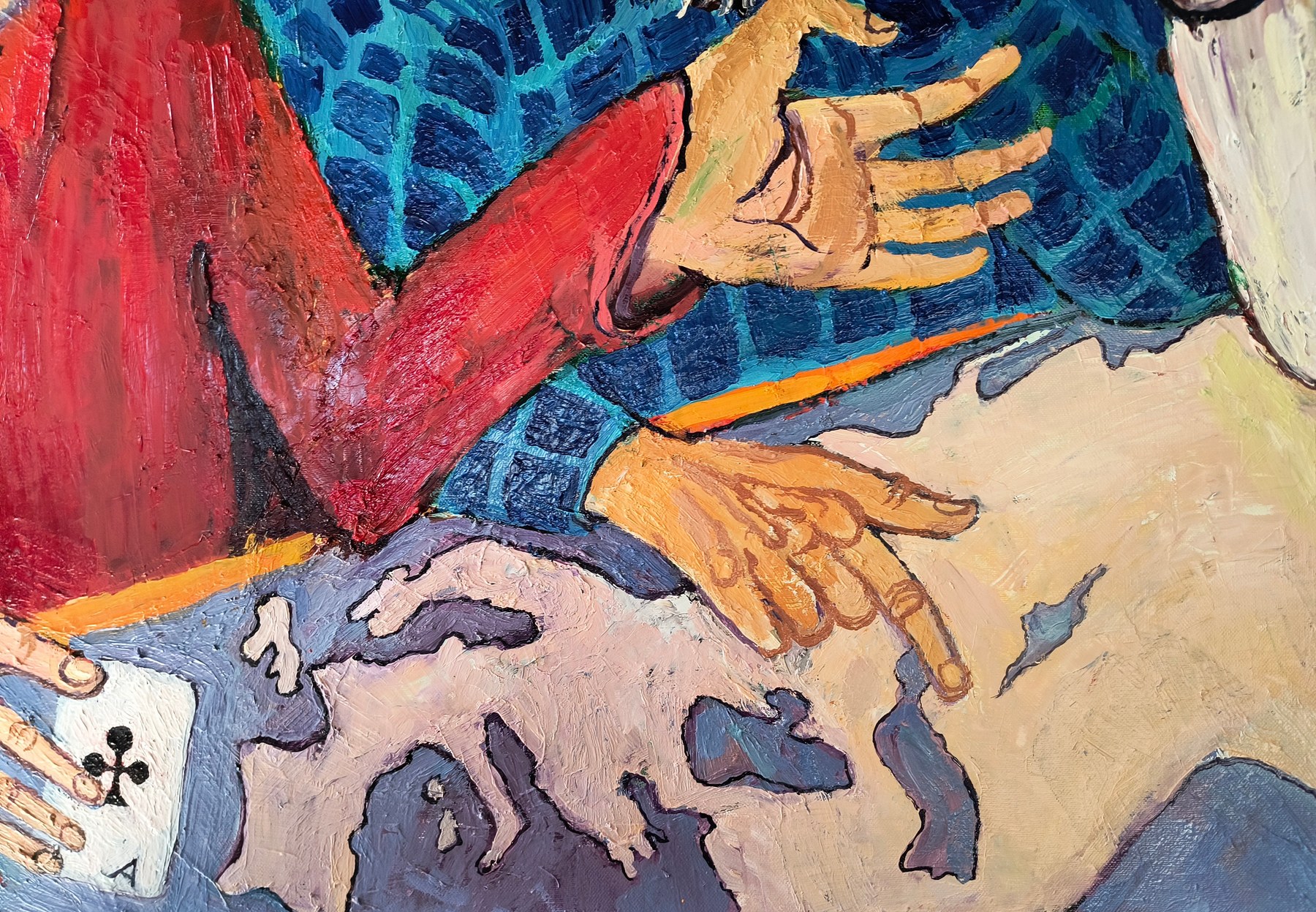 Three Magi — detail