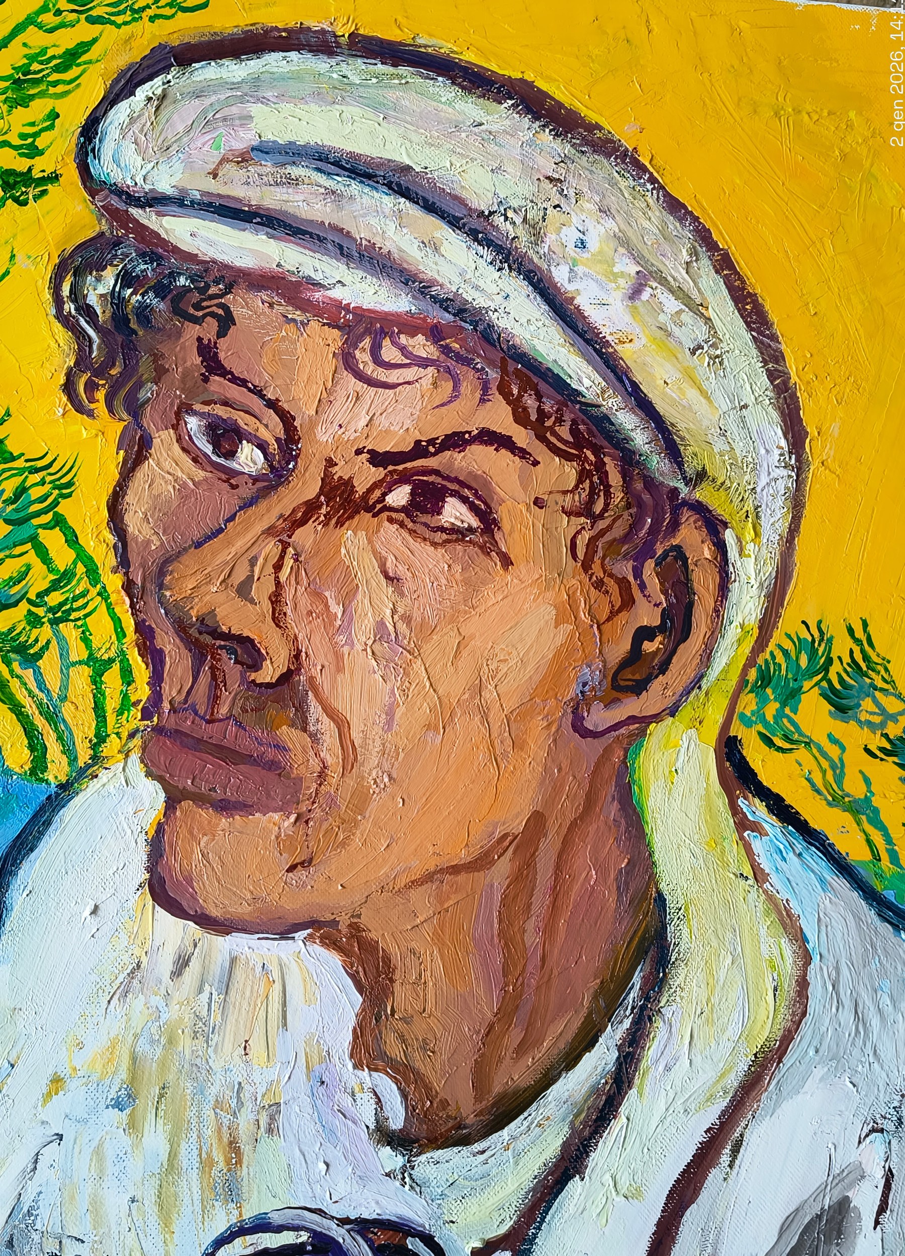 Three Magi — detail