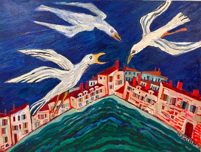 Seagulls over the Arbour, 2026