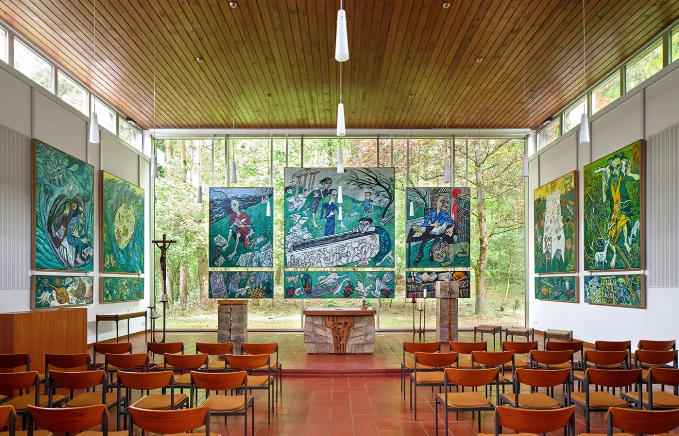 Chapel of Resurrection — installation view, Luxembourg 2022