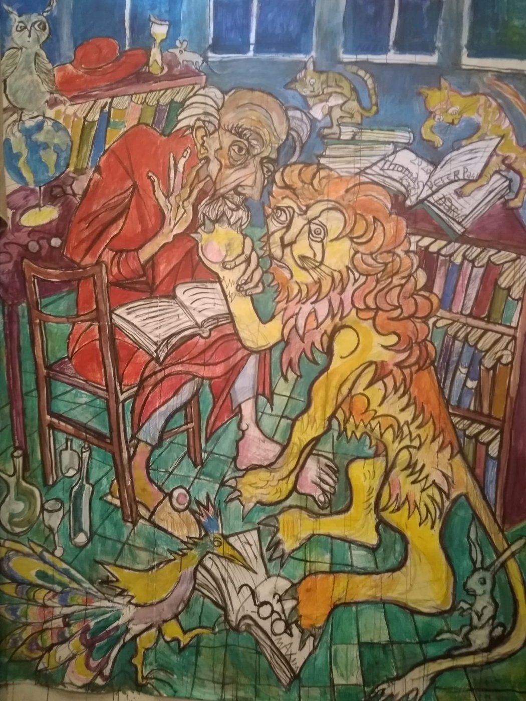 Saint Jerome and the Lion